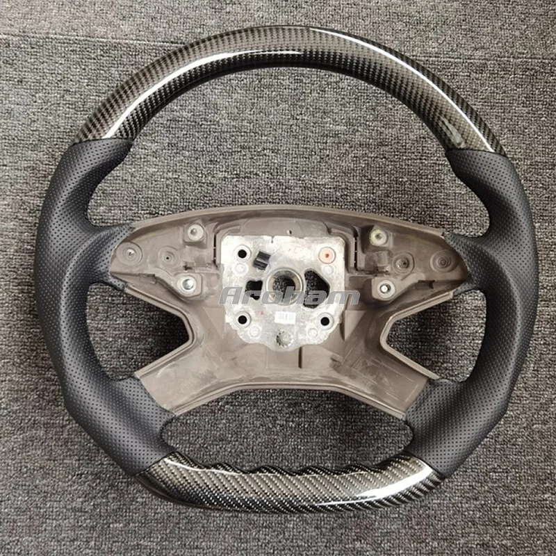 Carbon Fiber Steering Wheel Customized High Quality For Mercedes-benz ML300 ML300 W164 ML 63 AMG 2010