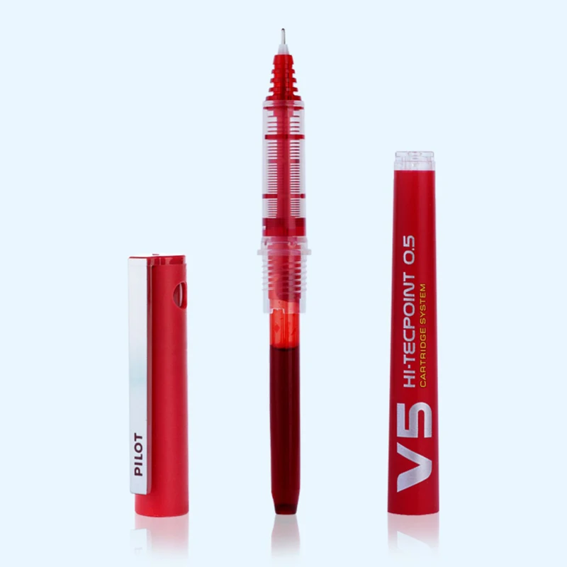 Japan Pilot HI-TECPOINT Gel Pen BXC-V5/V7 0.5mm/0.7mm can replace Ink Cartridge Needle Extra Fine point Liquid office