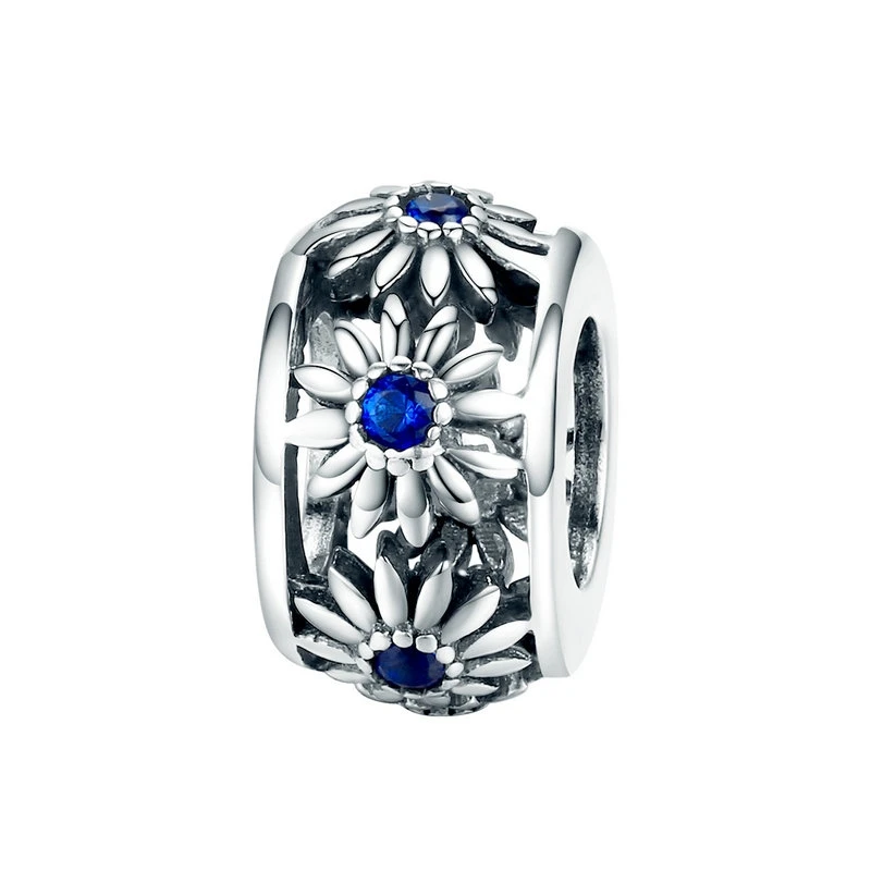 WOSTU 925 Sterling Silber Stopper Spacer Perlen Katze Feder Runde Charm Fit Original Armband Armreif DIY Schmuck Zubehör