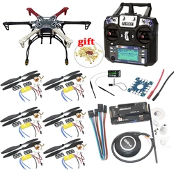 F550 Hexacopter Frame With Landing Gear kit w/ APM2.8 Flight control 7M GPS A2212 1000KV 30A ESC Flysky FS-i6 TX For Rc Drone