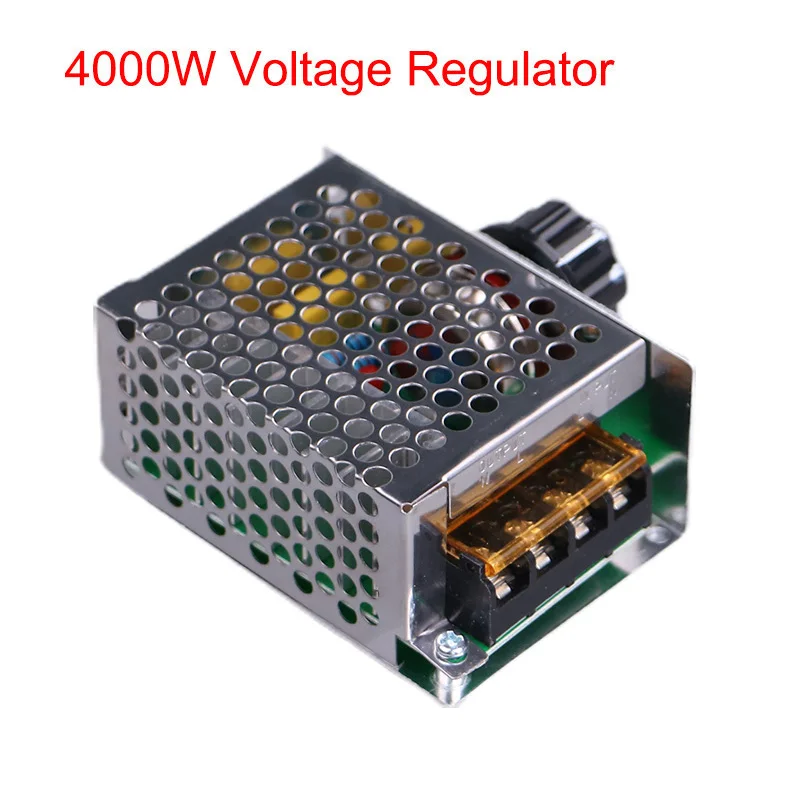 Wholesales 2000-10000W Voltage Regulators High Power SCR PWM Controller AC220V Power Supply Governor Electrical Equipment