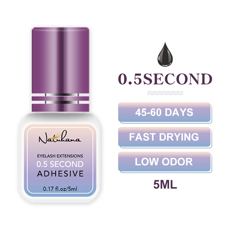 Professionele 5 ml 0.3 S 0.5 S 1 S 2 S 3 S Wimper Lijm Sneldrogende Sterke valse Wimper Extension Lijm Lijm