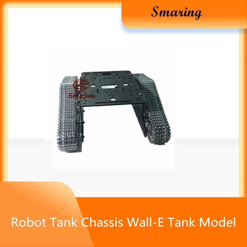 Smarian Robot Tank Chassis Wall-E Tank Model Remote Control Mobile Platform with Powerful force for DIY RC Robot Design