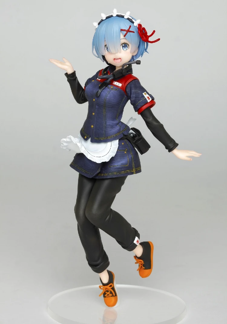 2020 Original TAITO Prize Rem Uniform Ver. Taito Station Figure PVC Model Doll Colletible Toys