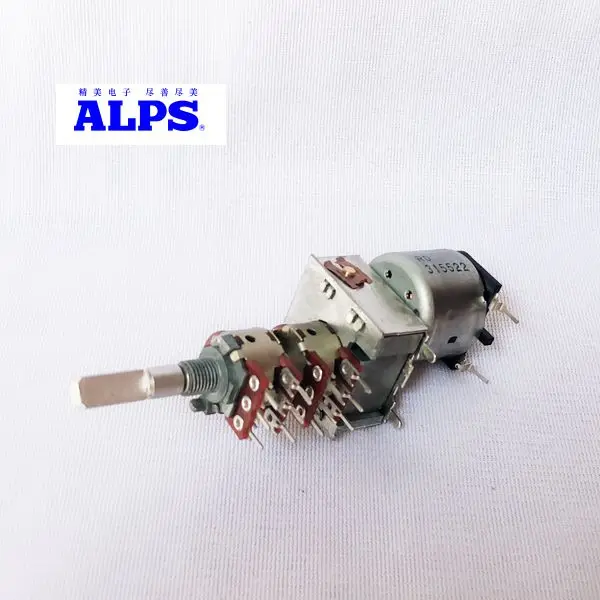 Imagem -03 - Alps-potenciômetro do Motor do Volume de Tatlong Maranz Amplificador de Potência Controlo a Distância Fileiras com Pés 20kbx4 Pm1716 Japão