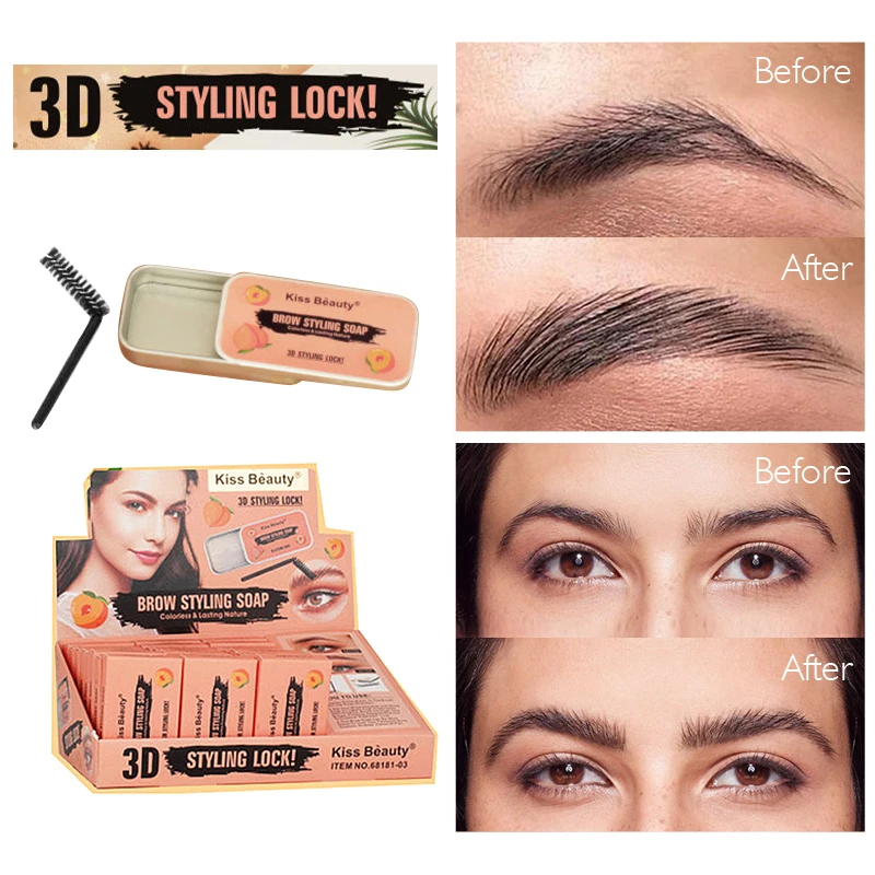 NewWild Eyebrow Styling Soap Enhancers Eyebrow Waterproof Long-lasting Transparent Eyebrow Shaping Gel Eyebrow Tattoo Wax