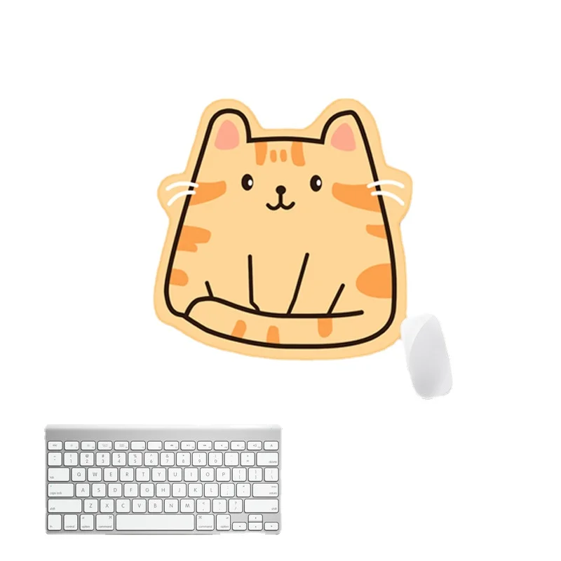 Lovely Animal Mouse Pad Kawaii Bear Desk Mat Pads Waterproof Office Decoration Cup Mat Antislip Girls Boys Cute Stationary