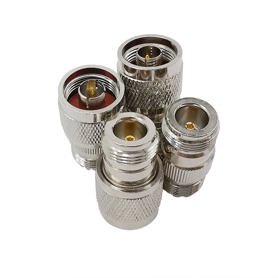 4Pcs UHF SO239 SO-239 PL259 PL-259 Male Female to N Male Female RF Coaxial Coax Connector Adapter Kits