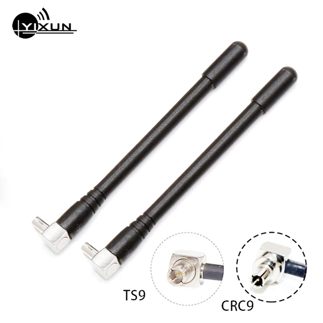 2 szt. Antena 3G 4G LTE Wifi TS-9 z konektorem TS9 CRC9, wzmocnienie 3dbi do routera bezprzewodowego E5573 E8372 E3372 E5776 Modem USB
