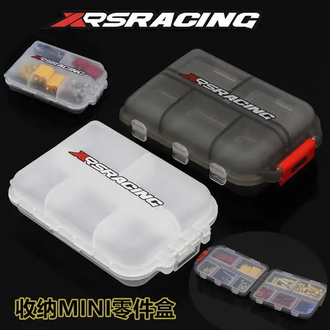XRRACING 미니 접이식 도구 상자, 매트 보관 상자, 부품 상자, RC 리모컨 모델 자동차 수리 나사 상자에 적용
