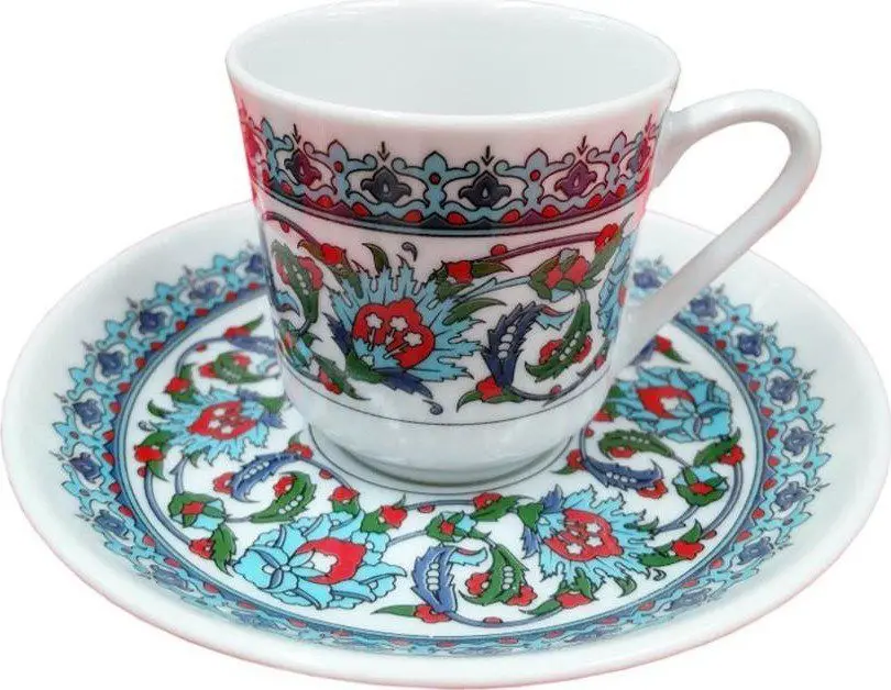 DOLBOVI Are Produced In Gural Porcelain Topkapi 12 Piece coffee cup Pad mug кружка coffee cup cup