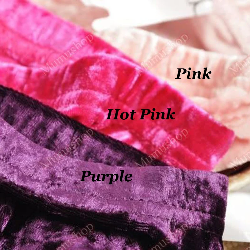 Punk Rock Velvet Pants Slim Fitted Leggings Women Girl Fashion Yoga Pants Tights