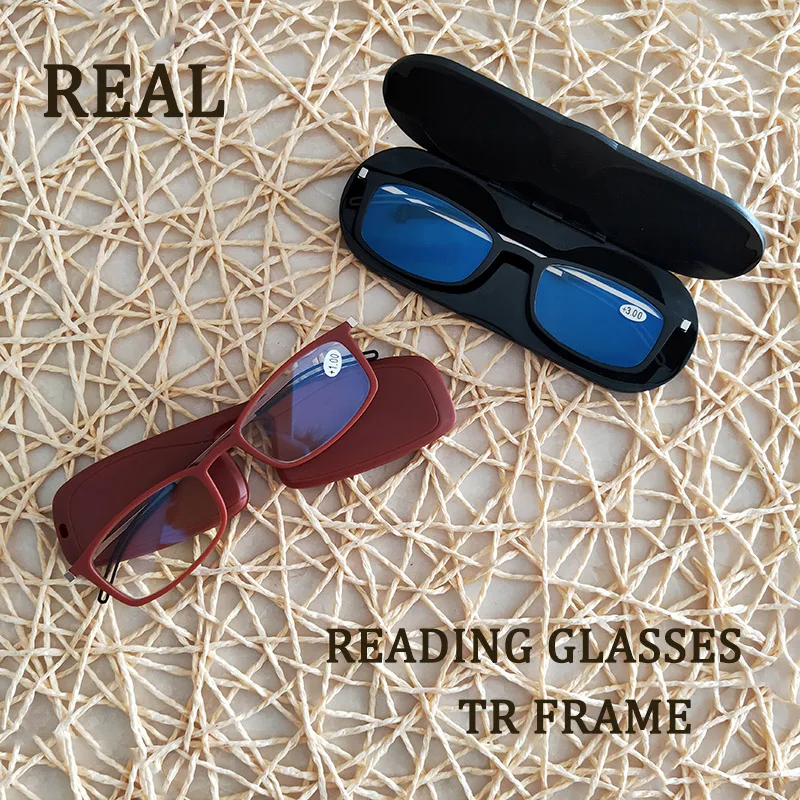 

Hot Selling High-definition Reading Glasses Men Women Fashion Ultralight TR Frame Presbyopic Glasses +1.00~4.00