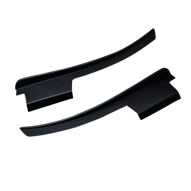 QHCP Fenders PP Plastic Black 1Pair Car Mud Flaps Splash Guards Rear Wheel Mudguards For Ford Mustang 15-22 Exterial Accessories