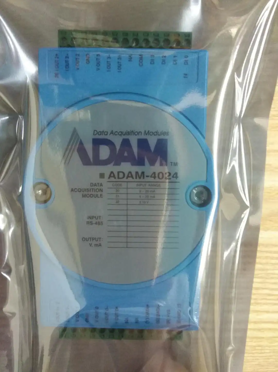 

Advantech ADAM-4024 Adam 4 analog output module free shipping brand new original authentic