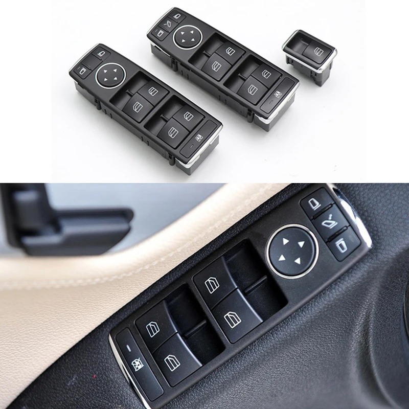 Car Power Window Control Switch Regulator Button For Mercedes Benz W204 W212 X204 C E Class GLK 2007-2015 Interior Accessories