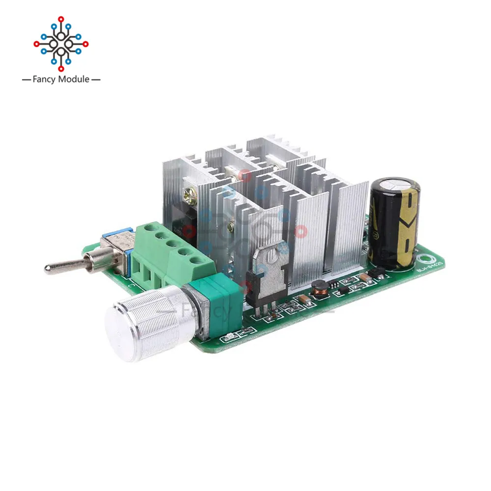 diymore BLDC 3 Phase Brushless Motor Speed Controller Board DC 5-36V Driver Controller Module Panel Bidirectional Brake for Fan