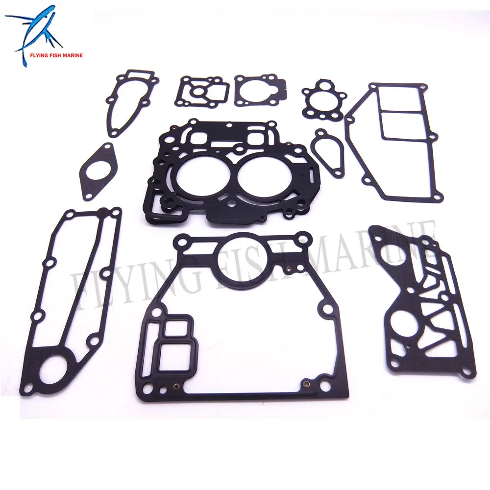 

Outboard Engine Complete Seal Gaskets Kit for Mercury Marine 4-Stroke 6HP 8HP 9.9HP Boat Motor