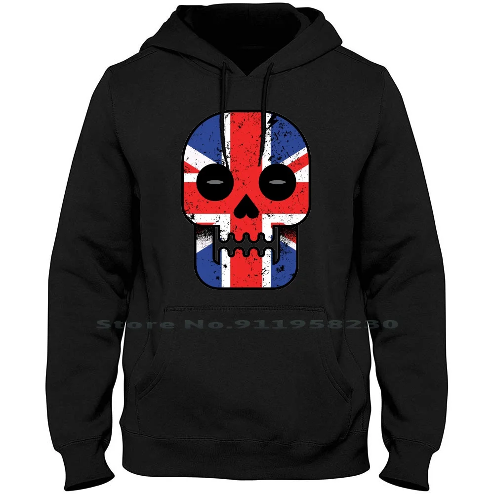 United Kingdom Till I Die Hoodie Sweater United Kingdom England British Kingdom United Unite Skull Unit Till Bone King Land