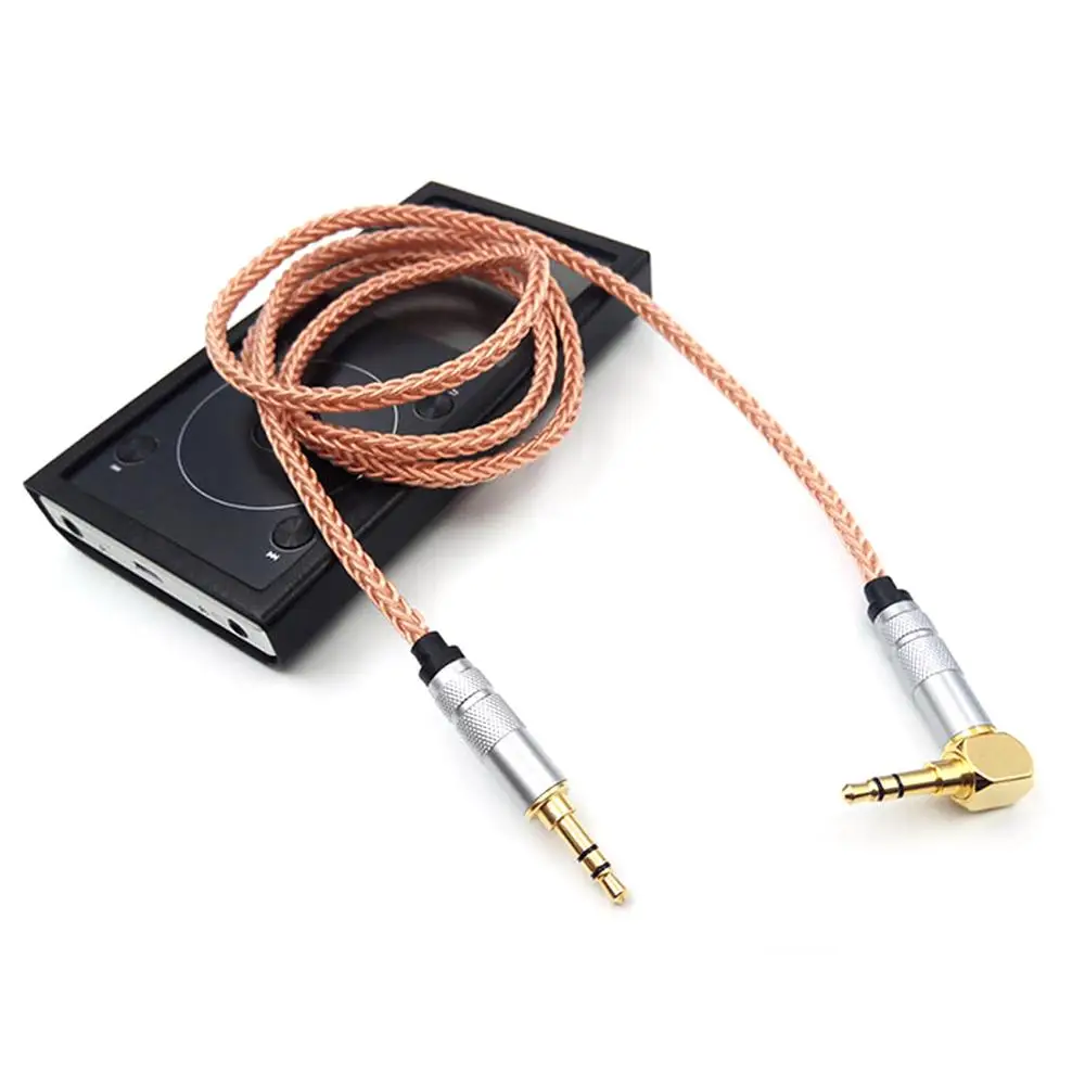 Free shipping Haldane 10cm Silver Plated 3.5mm Male to 3.5mm Male Stereo Audio Hifi Audio cable car AUX wire jump cable