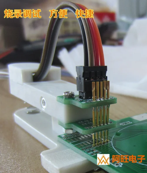 

Burning Program Fixture Debugging Download Test Tooling Pitch-1.27mm 5P Burning Fixture