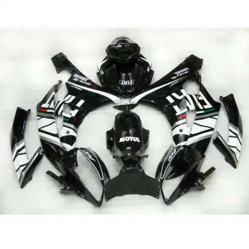 Wotefusi Motorcycle ABS Painted Bodywork Fairing For Yamaha YZF 600 R6 2006 2007 (B)