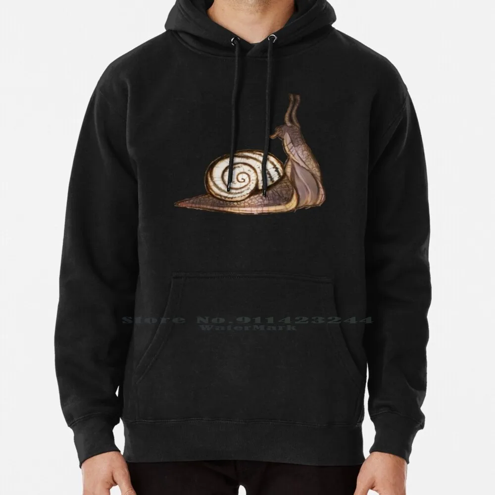 

○ Shn A I L ○ Hoodie Sweater 6xl Cotton Shail Shells Soft Boi Softboy Sweet Cute Slug Slimey Forest White Shell Big Boi Big