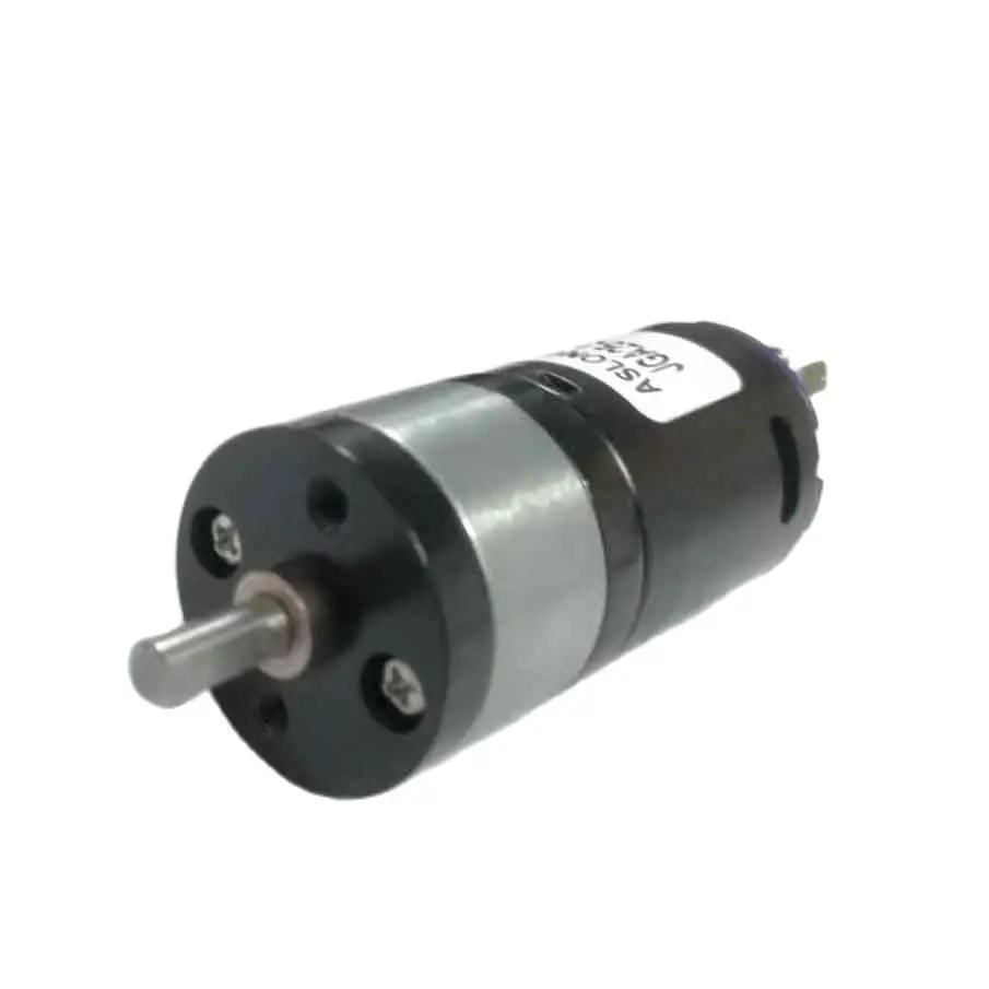 Low Noise Double-gear Planetary Gear Reductor with High Magent Higher Torque 370 PMDC Motor Reducation Motor JGA25-370 25