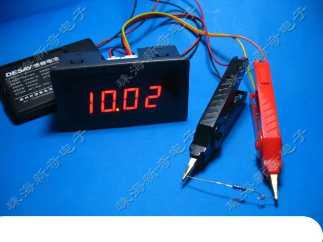 Digital DC Milliohmeter Head Range 20 Ohms Low Resistance Tester Ohmmeter Resolution 10 Milliohms