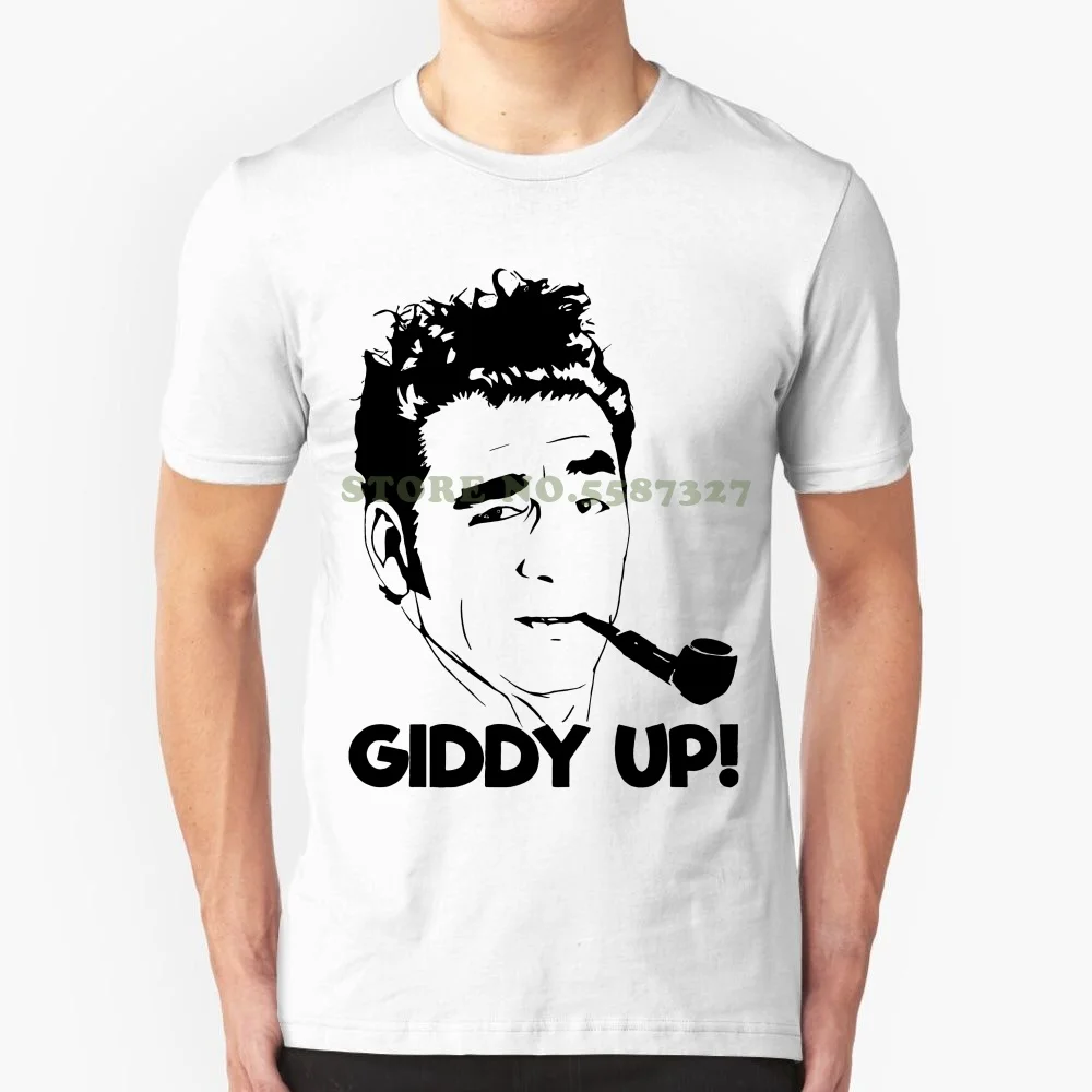 Shirt Seinfeld Kramer Giddy Up T Shirt Small , Medium , Large , Xl Casual Plus Size S Hip Hop Style Tops Tee S-2xl