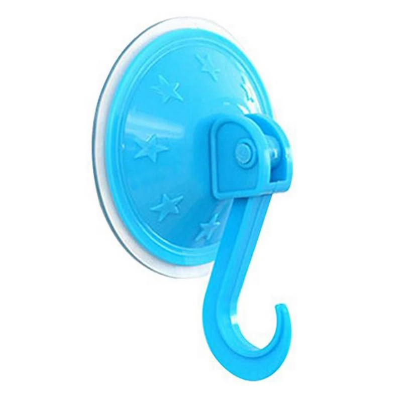 Plastic Random Color Vacuum Sucker Hook Decorative Kitchen Bathroom Strong Hanger Suction Suckers Cups