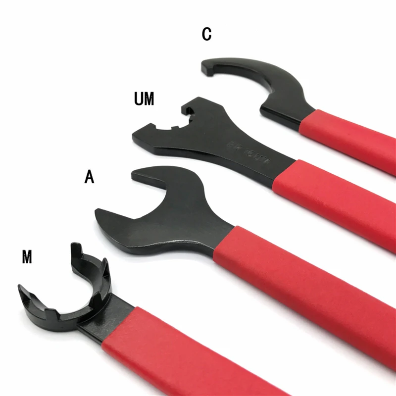 1pc Discount ER40 UM Type ER Collet Chuck Nut Wrench CNC Milling Tool Lathe Tools ER Spanner Wrench