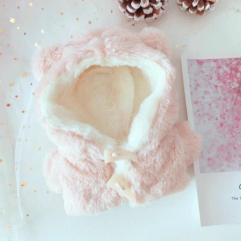 婦人服,女の子向けのかわいい動物人形アクセサリー,韓国のコレクタブルドール,ギフトに最適,20cm