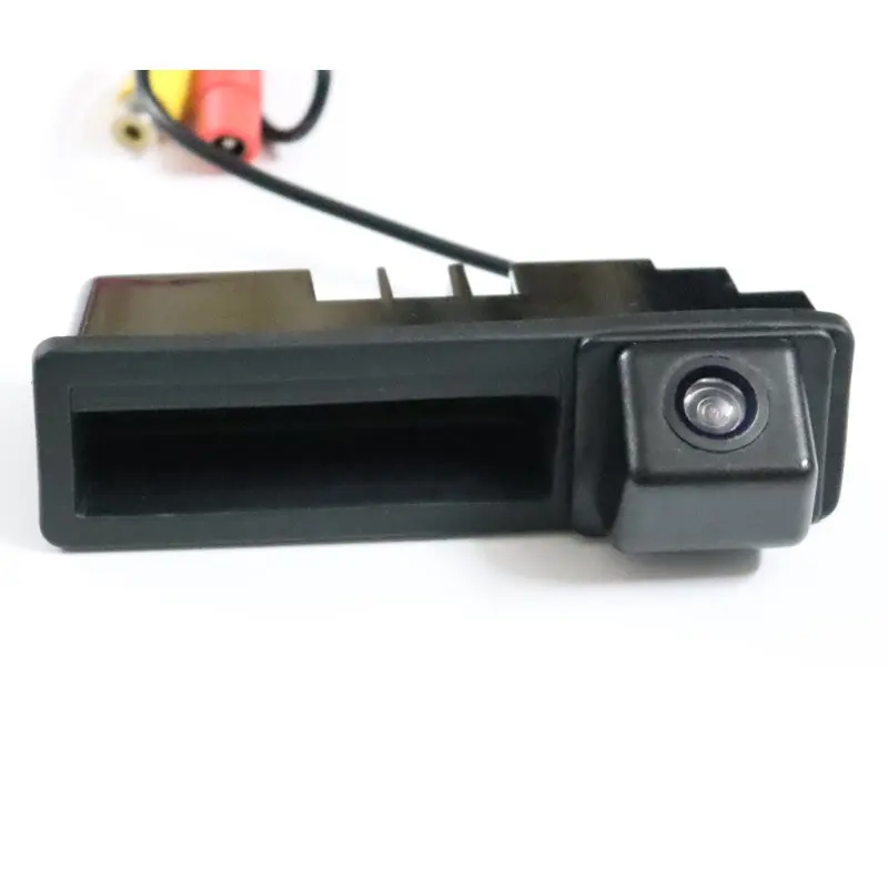 Vehicle Trunk Handle Camera For Audi A6 C6 4F S6 RS6 Q7 4L 2005~2015 Rearview Camera Auto Backup Reverse Camera CCD Night Vision