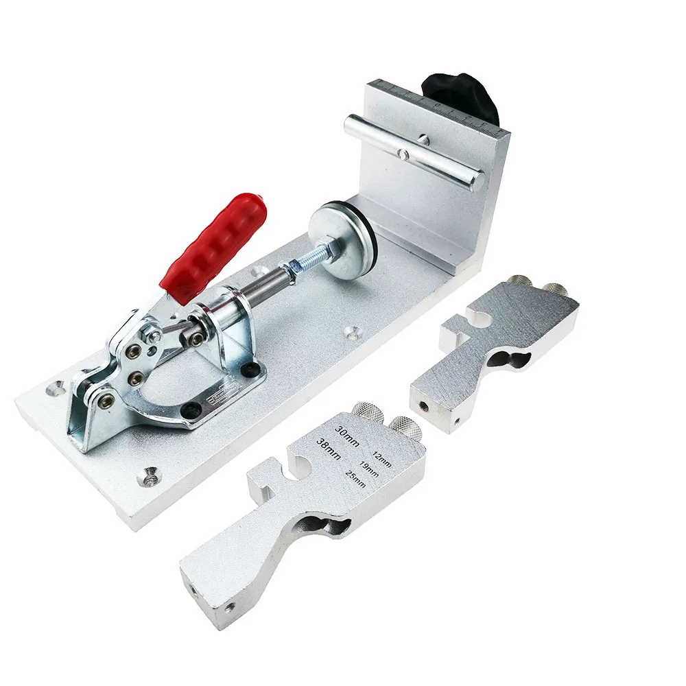 ช่างไม้ Pocket Hole FIXTURE System ท่องเที่ยวช่างไม้ Toolkit เอียงรูเจาะเครื่องมือ Camp 9.5 มม.เจาะชุดเครื่องมือ HT174