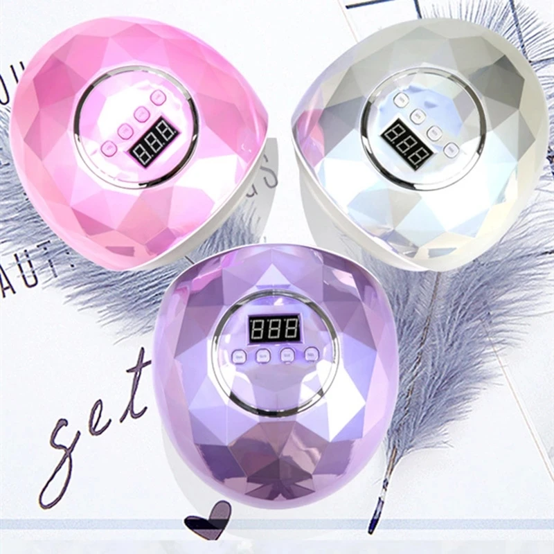 Professional Sun Uvled 86W Nail Lamp LED Powerful Gel F6 Nail Dryer UV Smart LED Lamp with Four Timing Function