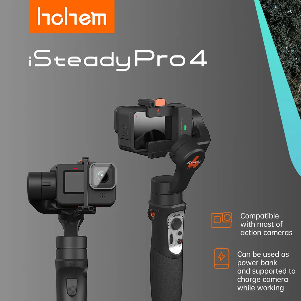 Hohem iSteady Pro 4 Gimbal Stabilizer for Action Camera GoPro 11