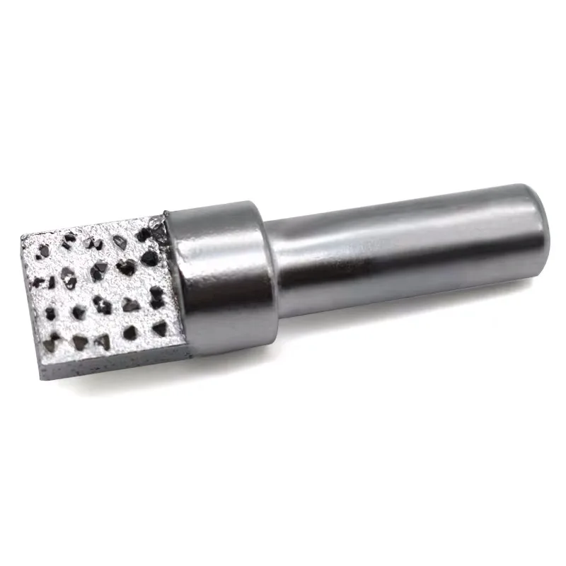 Comò con mola diamantata Testa quadrata mola con disco abrasivo comò in pietra Coltello per penna per la lavorazione del legno Strumenti per smerigliatrice abrasiva