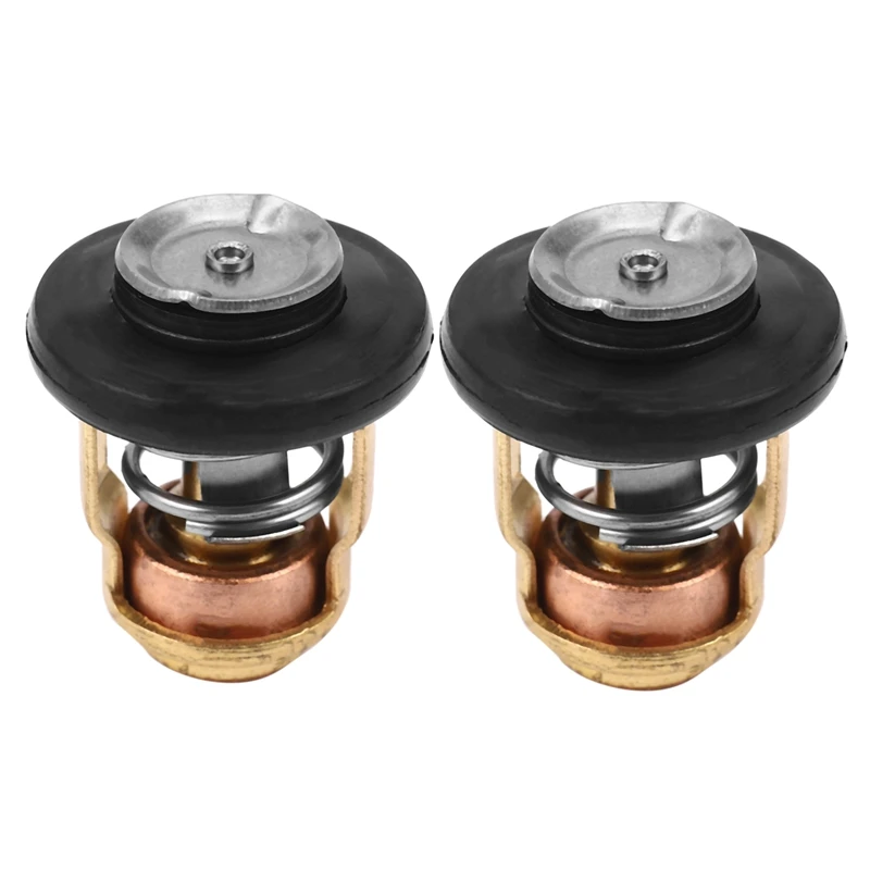 2X 50 Degree Outboard Thermostat Replacement for Yamaha Honda 6 Horsepower to 40 Horsepower 2 Strokes