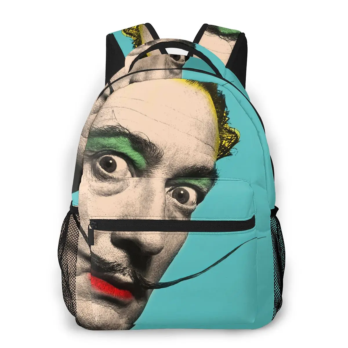 Salvador Dali Mochila para Meninas Meninos Viagem Mochila Mochilas para adolescente escola saco