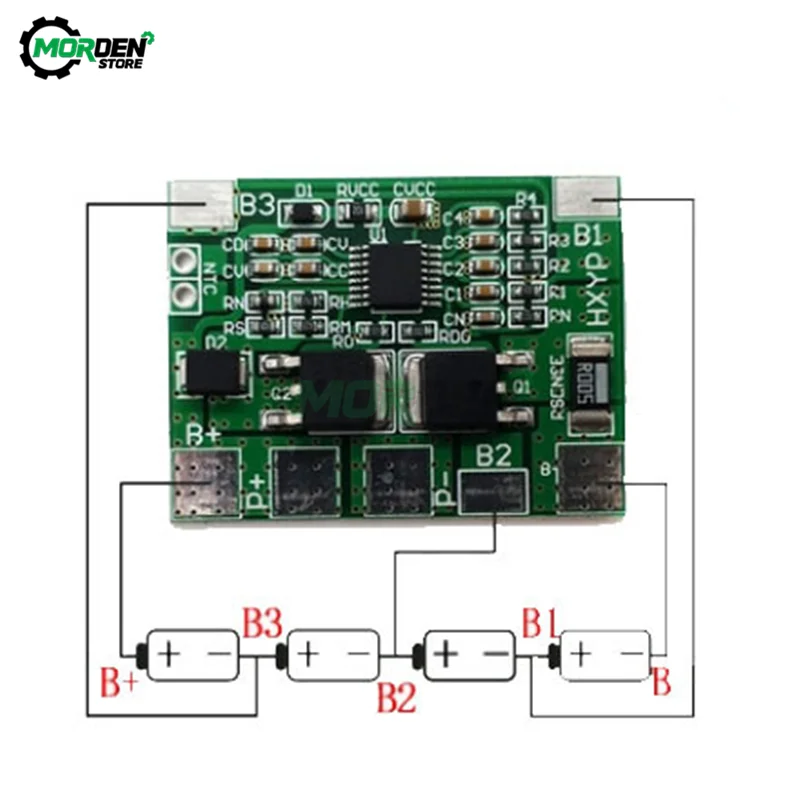 4S 3.2V 8A LiFePO4 Lithium Iron Phosphate BMS Battery Protection Board