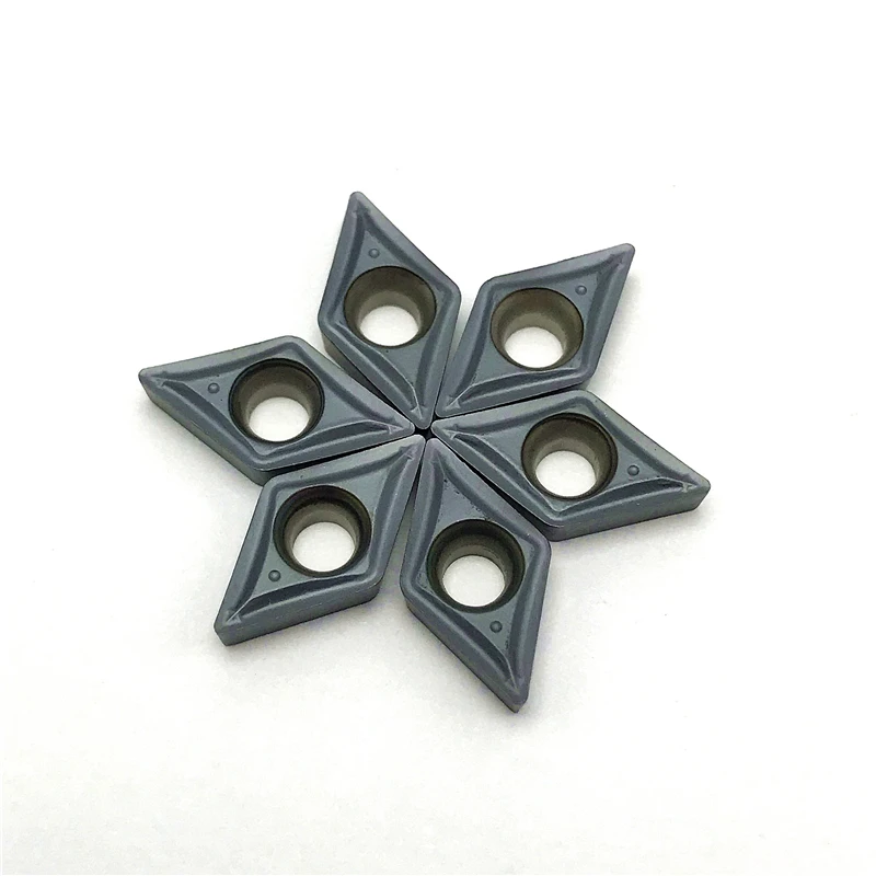 Imagem -03 - Ferramentas de Giro Externo sm Ic907 de Carboneto Usadas. Dcmt 070204 Ferramentas de Corte Usadas em Carboneto