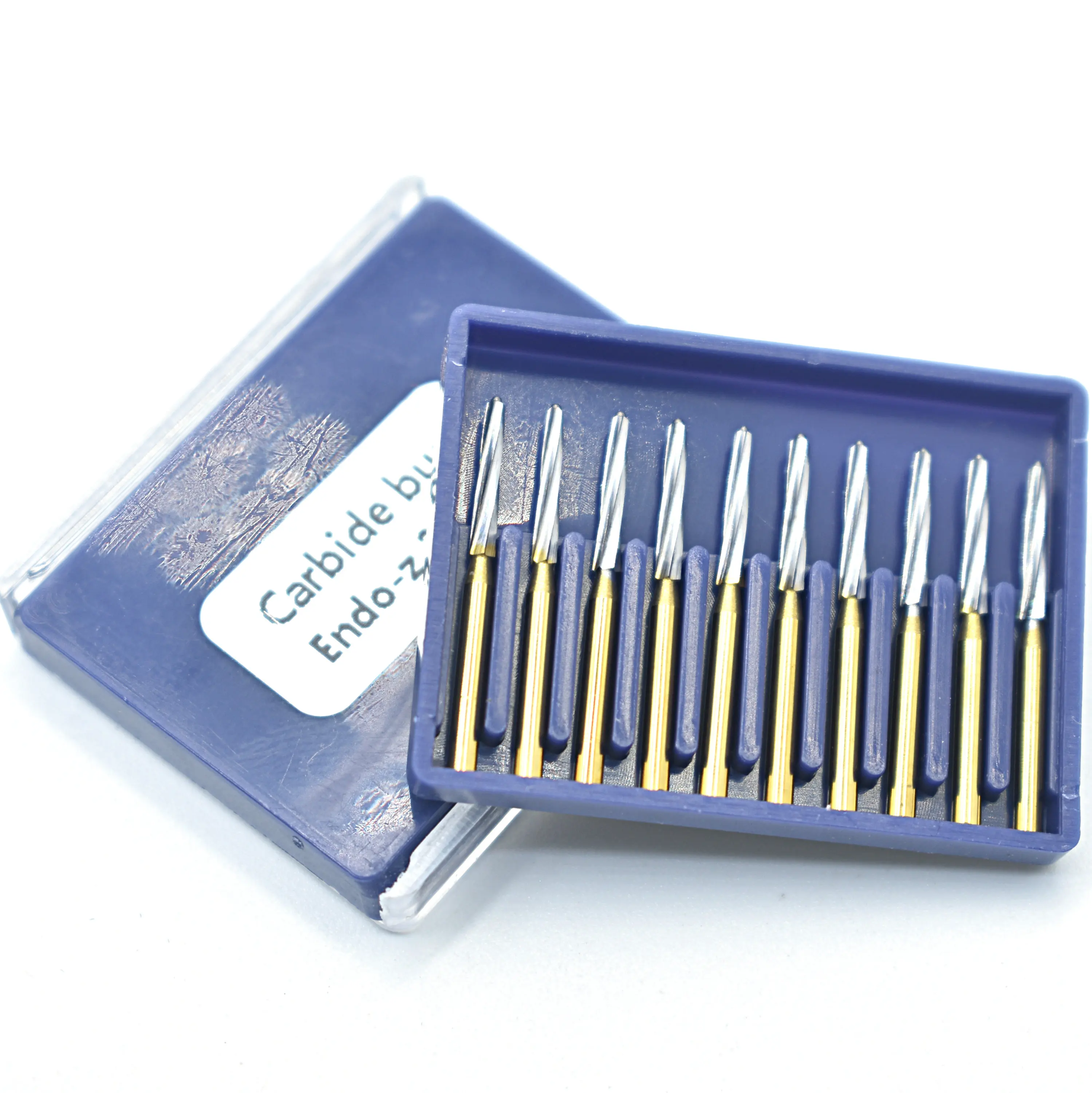 

10 PCS Dental Endo-Z Files Carbide Burs Tungsten Bone Cutters Endo Drills Tooth Treatment Instrument