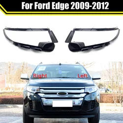 Head Lamp Light Case For Ford Edge 2009 2010 2011 2012 Car Headlight Lens Cover Lampshade Glass Lampcover Caps Headlamp Shell