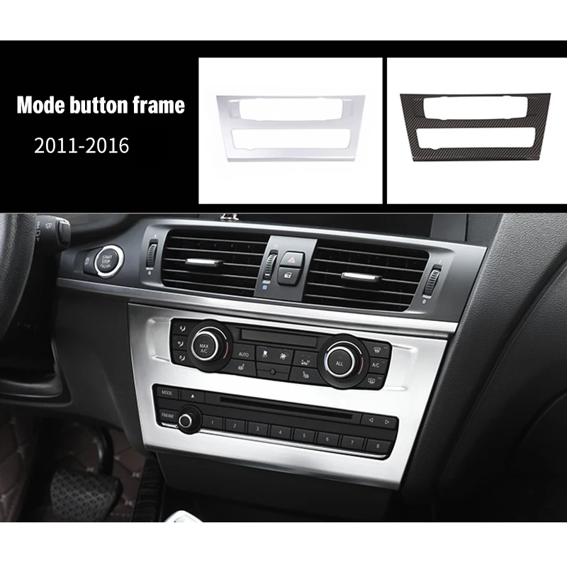 

For BMW X3X4 F25 F26 2009-2017 ABS chrome Mode button frame 1pc