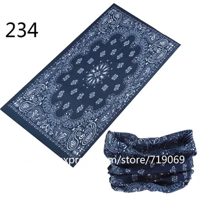 151-300 mieszane wzornictwo Bandana Biker Hip Hop hidżab nowość wielofunkcyjna bezszwowa chustka szal na głowę maska