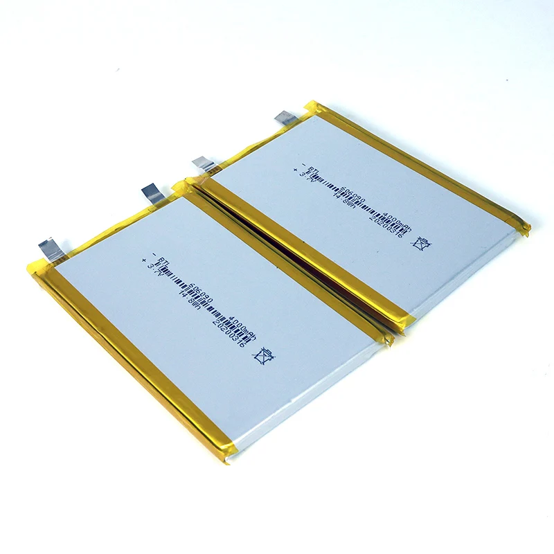 Bateria de polímero de lítio 3.7v 606090, 4000mah grande capacidade tablet computador, fonte de energia móvel baterias diy