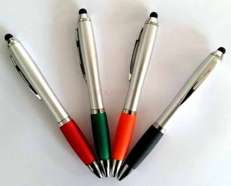 1Pcs Creative Kalebas-Vormige Touch Screen Pen Multifunctionele Capacitieve Pen Reclame Pen Smartphone Universal