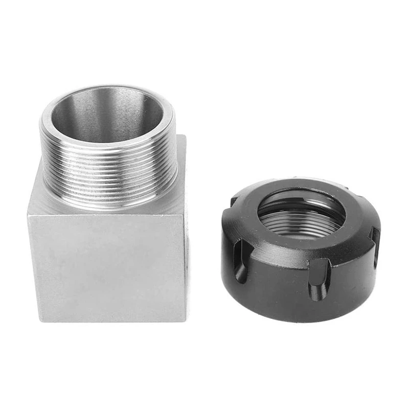 Jfbl Hot ER32 Collet Chucks Blok Set Van 2 Vierkante En Hex Workholding Houder Voor Cnc-draaibank Graveermachine