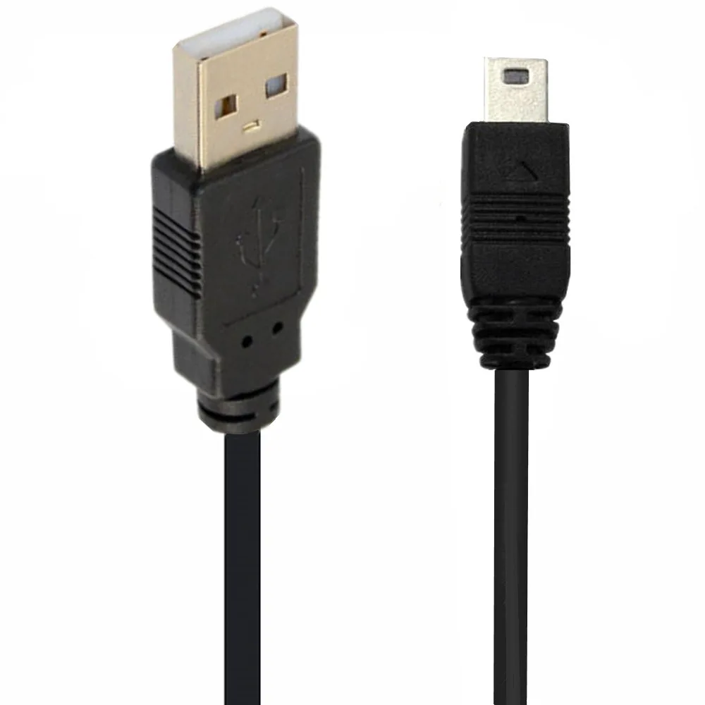 USB2.0 męski na Mini USB w górę lewego prawego pod kątem 90 stopni szybki kabel do ładowania danych do odtwarzacza MP3 MP4 wideorejestrator